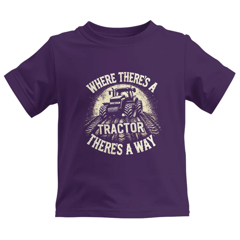 Where There's A Tractor There's A Way 3 - Kids Heavy Cotton™ Tee