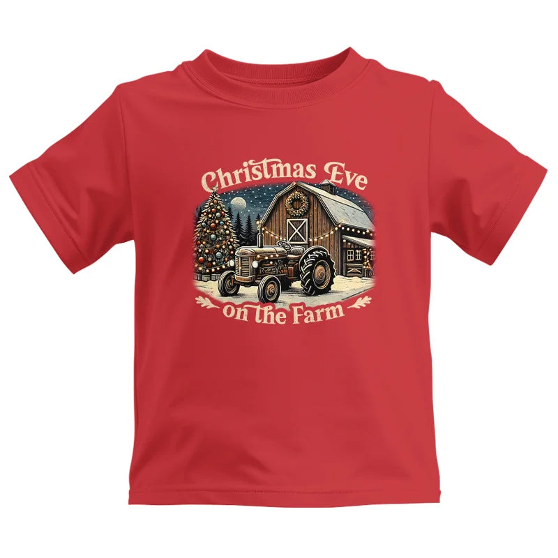 Christmas Eve On The Farm 2 - Kids Heavy Cotton™ Tee