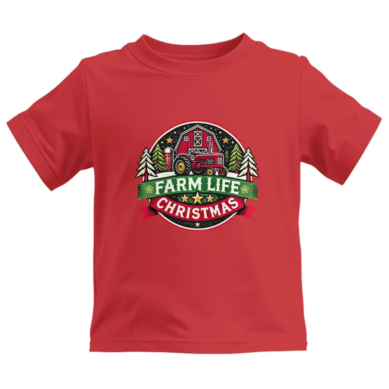 Image of Farm Life Christmas 3 - Kids Heavy Cotton™ Tee