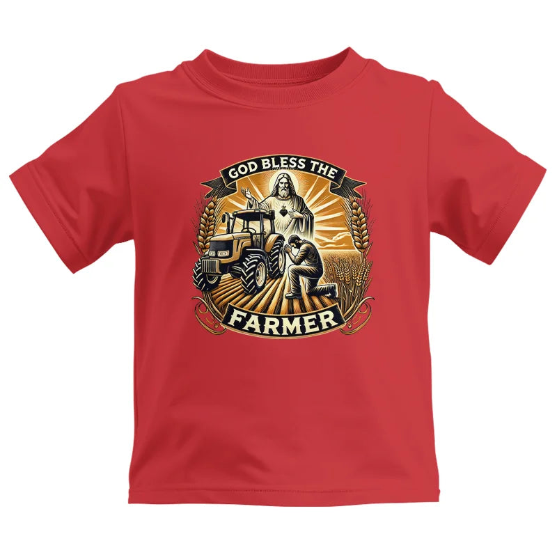 Image of God Bless The Farmer 2 - Kids Heavy Cotton™ Tee