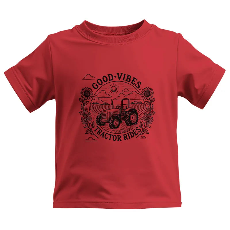 Good Vibes Tractor Rides - Kids Heavy Cotton™ Tee