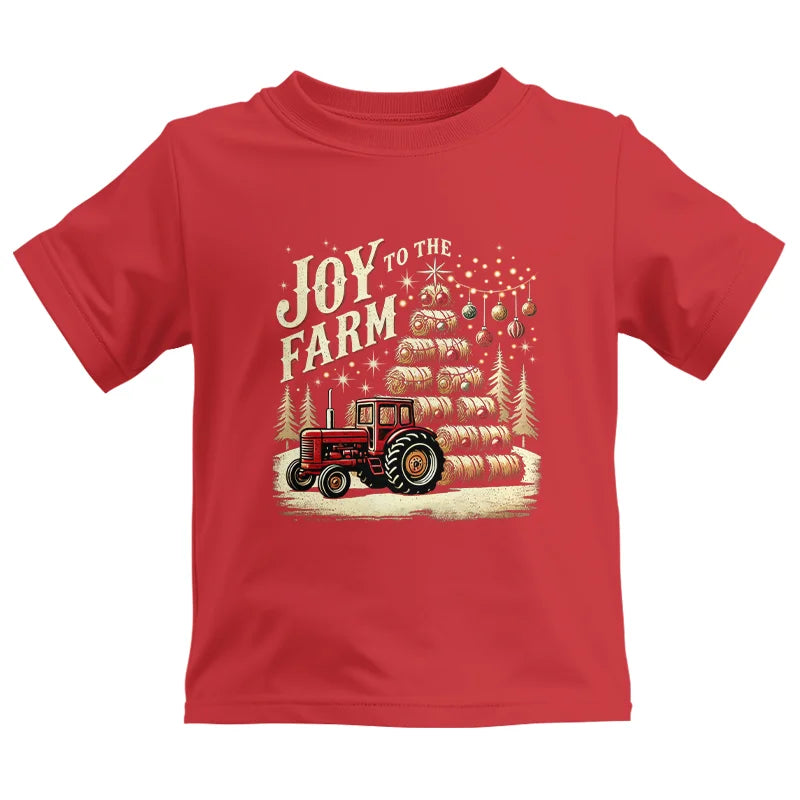 Image of Joy To The Farm - Kids Heavy Cotton™ Tee