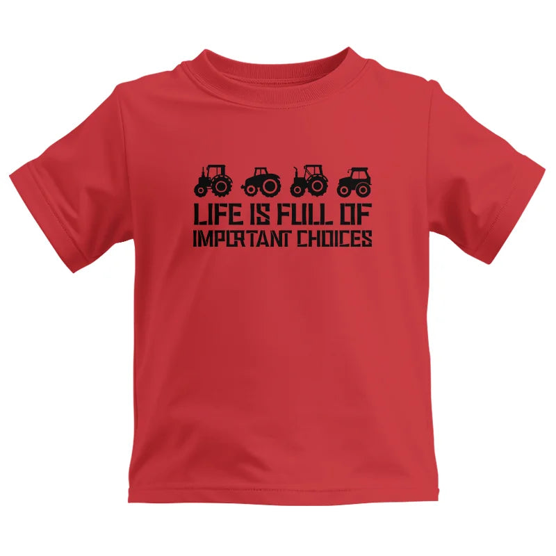 Image of Life Is Full Of Important Choices 20 - Kids Heavy Cotton™ Tee