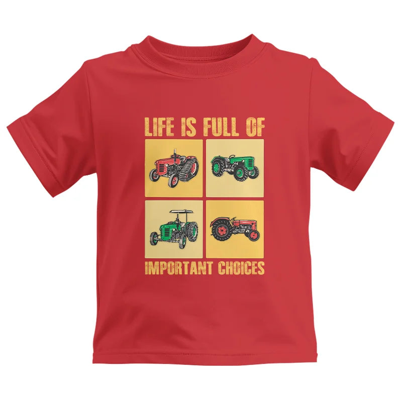 Image of Life Is Full Of Important Choices 38 - Kids Heavy Cotton™ Tee