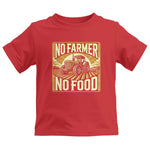 No Farmer No Food 1 - Kids Heavy Cotton™ Tee