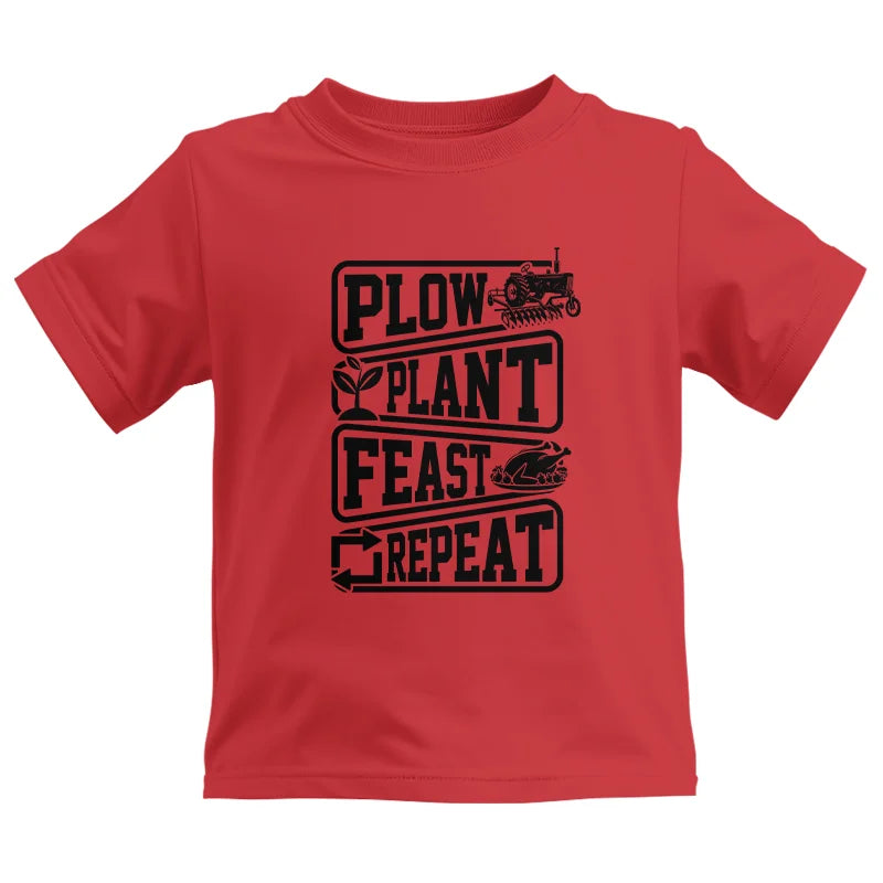 Image of Plow Plant Feast Repeat 1 - Kids Heavy Cotton™ Tee