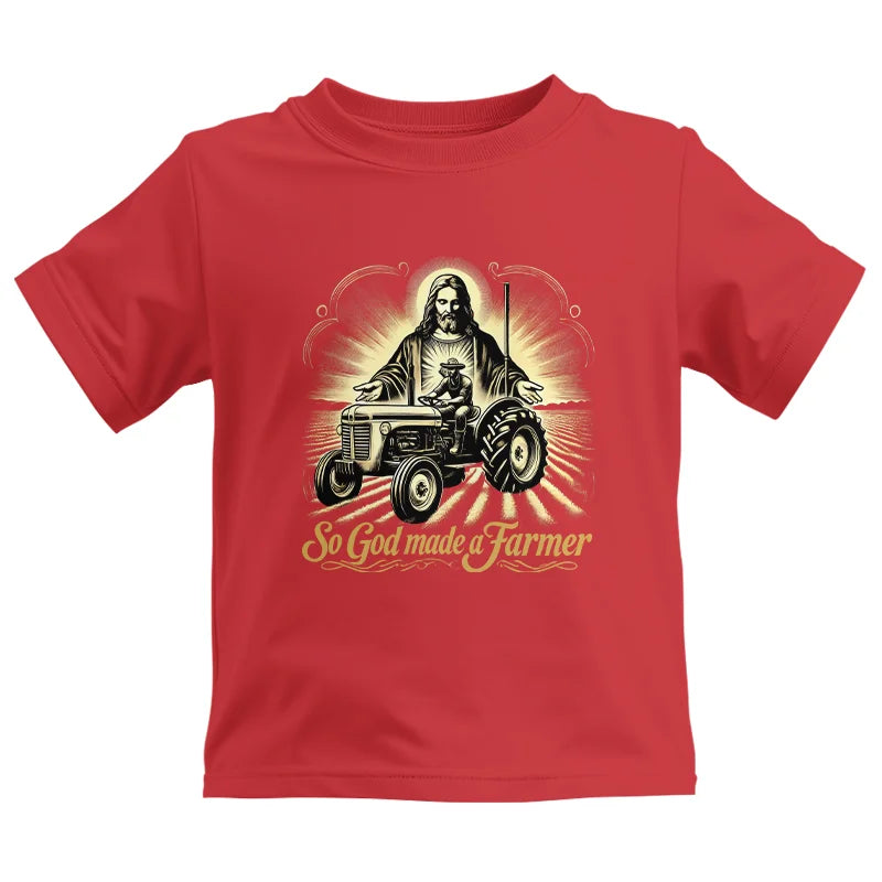 So God Made A Farmer 2 - Kids Heavy Cotton™ Tee