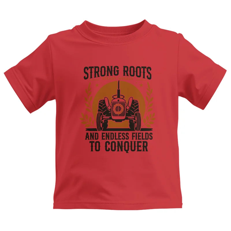 Thanksgiving Farmer Endless Fields To Conquer 4 - Kids Heavy Cotton™ Tee