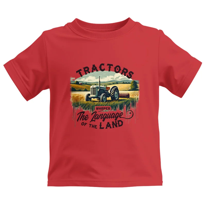 Tractors Whisper The Language Of The Land 2 - Kids Heavy Cotton™ Tee