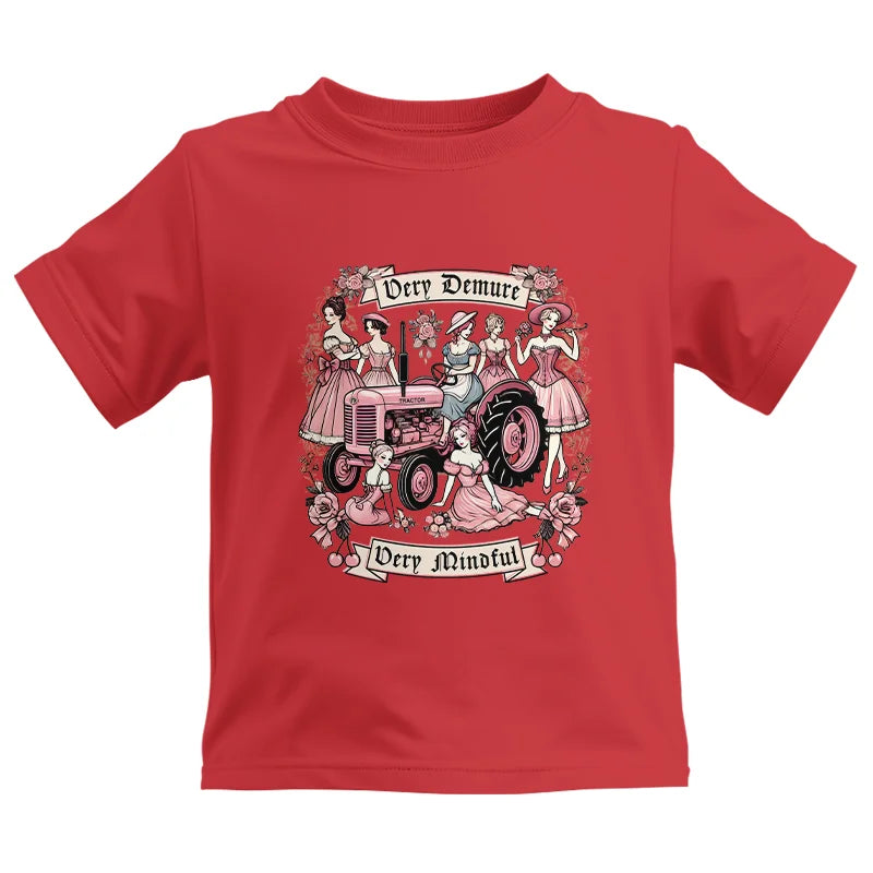 Image of Very Demure Very Mindful Tractor - Kids Heavy Cotton™ Tee