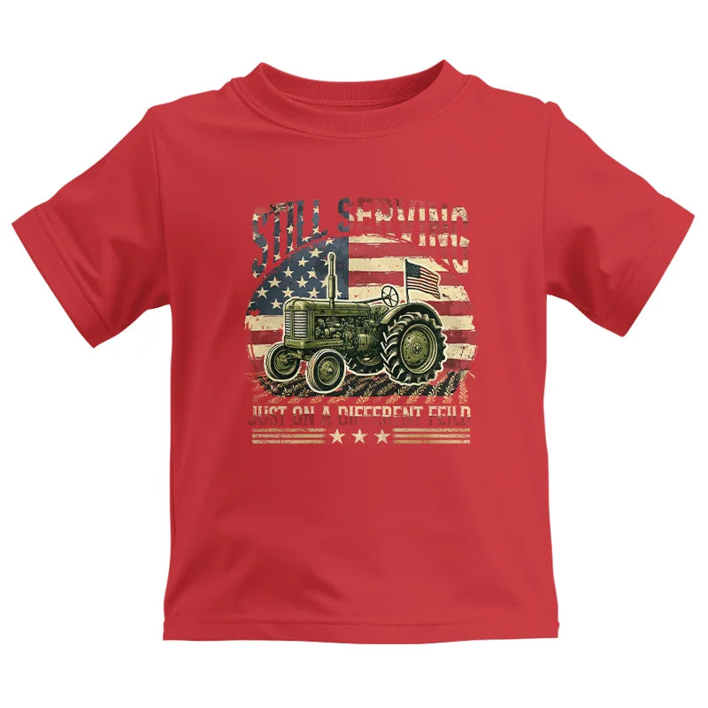 Image of Veteran Farmer Still Serving 10 - Kids Heavy Cotton™ Tee