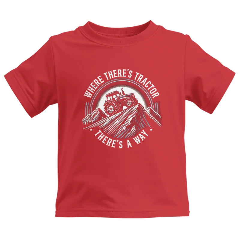 Where There's A Tractor There's A Way 4 - Kids Heavy Cotton™ Tee