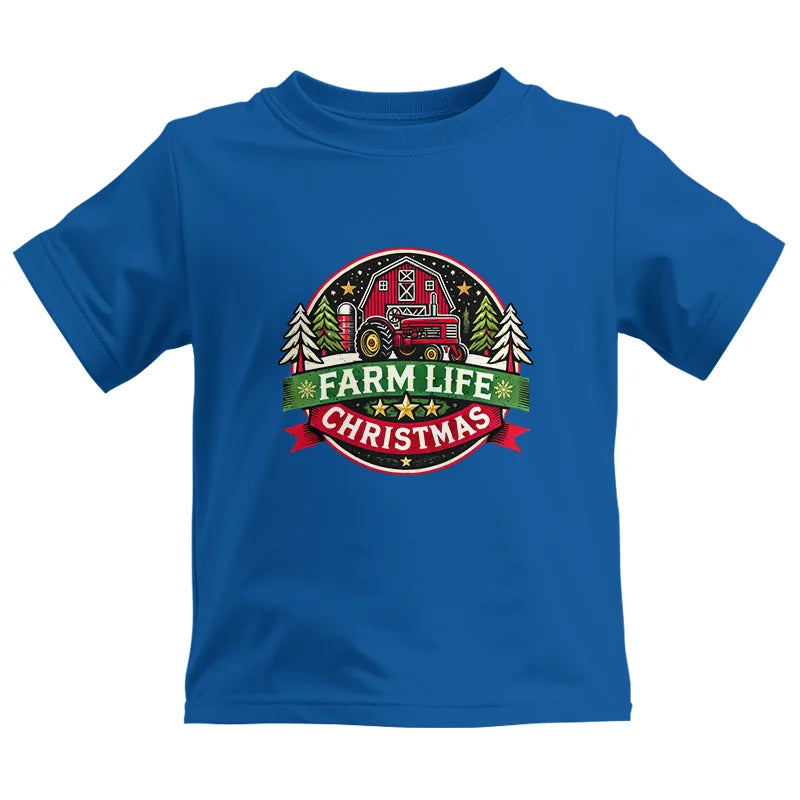 Farm Life Christmas 3 - Kids Heavy Cotton™ Tee