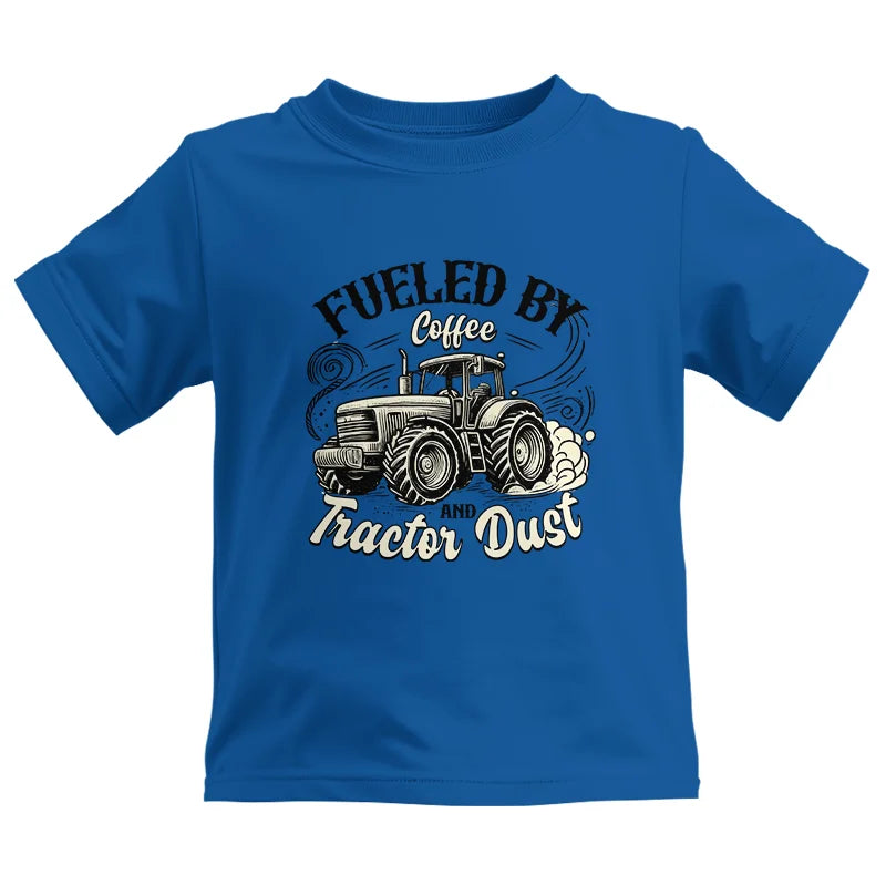 Image of Fueled By Coffee And Tractor Dust 2 - Kids Heavy Cotton™ Tee