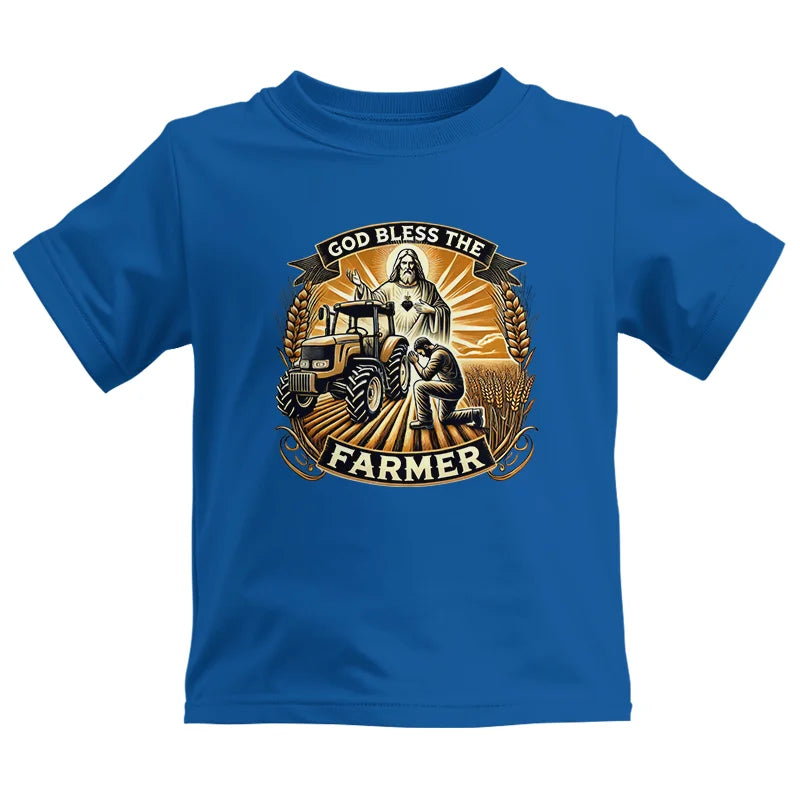 Image of God Bless The Farmer 2 - Kids Heavy Cotton™ Tee