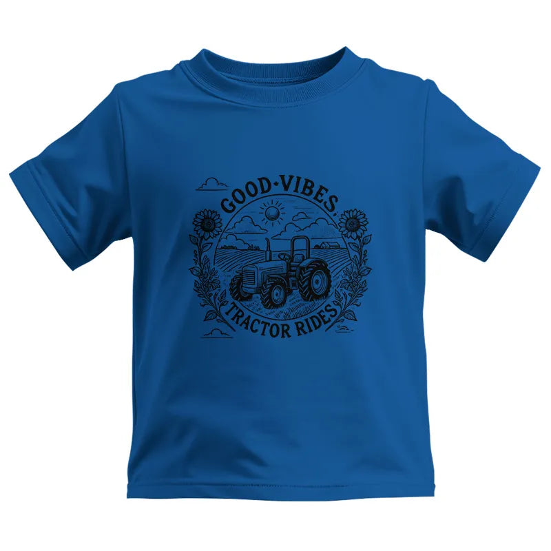 Good Vibes Tractor Rides - Kids Heavy Cotton™ Tee