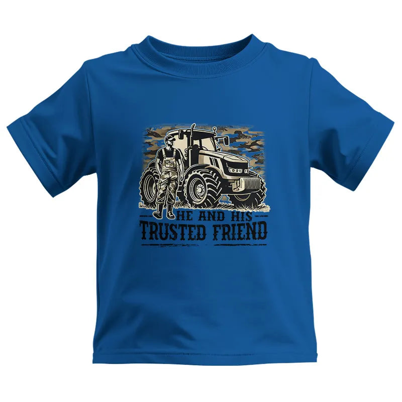 He and His Trusted Friend - Kids Heavy Cotton™ Tee