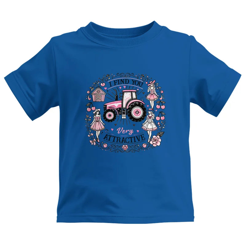 I Find You Very Attractive Pink Cherry - Kids Heavy Cotton™ Tee