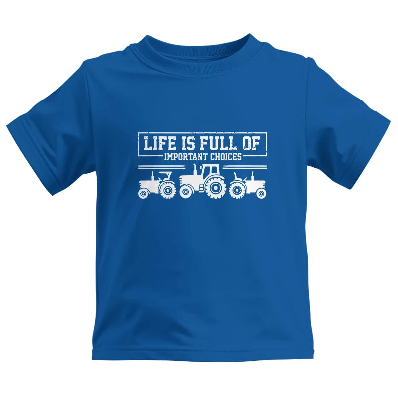 Image of Life Is Full Of Important Choices 31 - Kids Heavy Cotton™ Tee