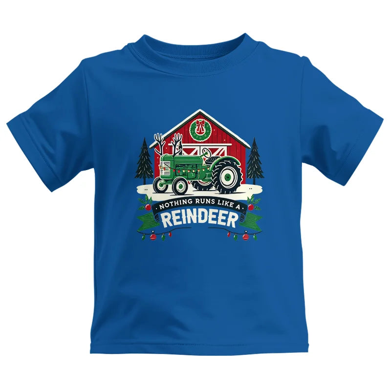 Nothing Runs Like A Reindeer 2 - Kids Heavy Cotton™ Tee