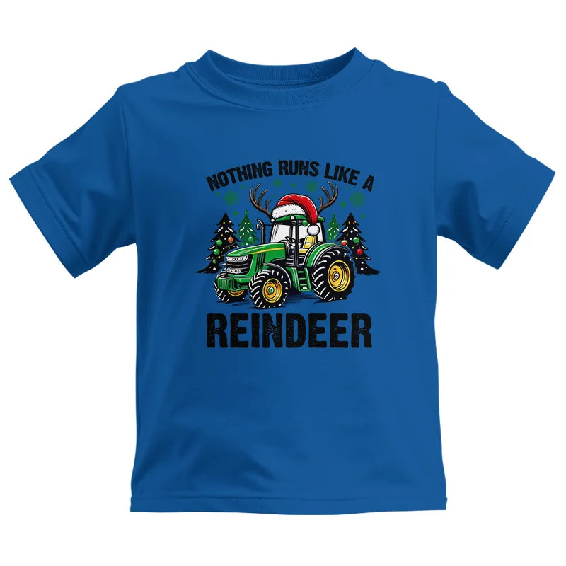 Nothing Runs Like A Reindeer 3 - Kids Heavy Cotton™ Tee