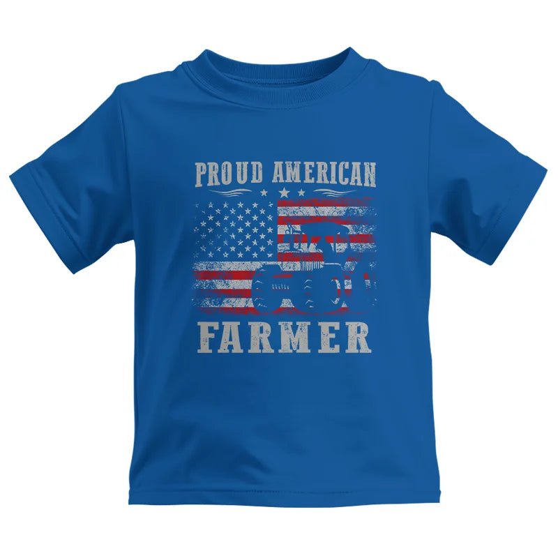 Image of Proud American Farmer - Kids Heavy Cotton™ Tee