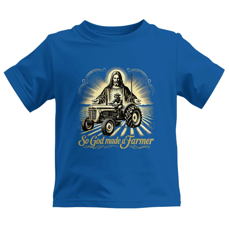 So God Made A Farmer 2 - Kids Heavy Cotton™ Tee