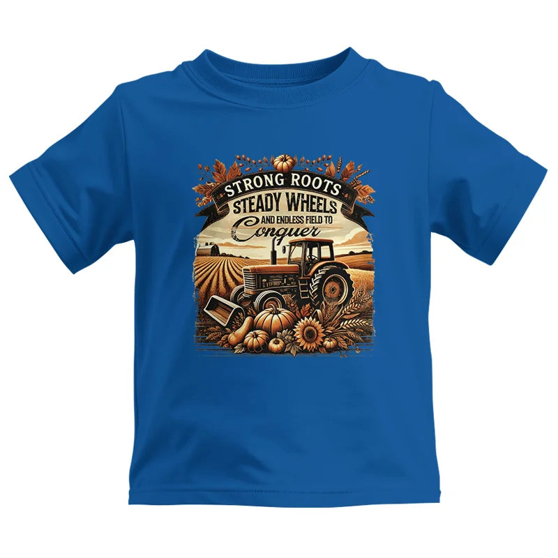 Thanksgiving Farmer Endless Fields To Conquer 2 - Kids Heavy Cotton™ Tee