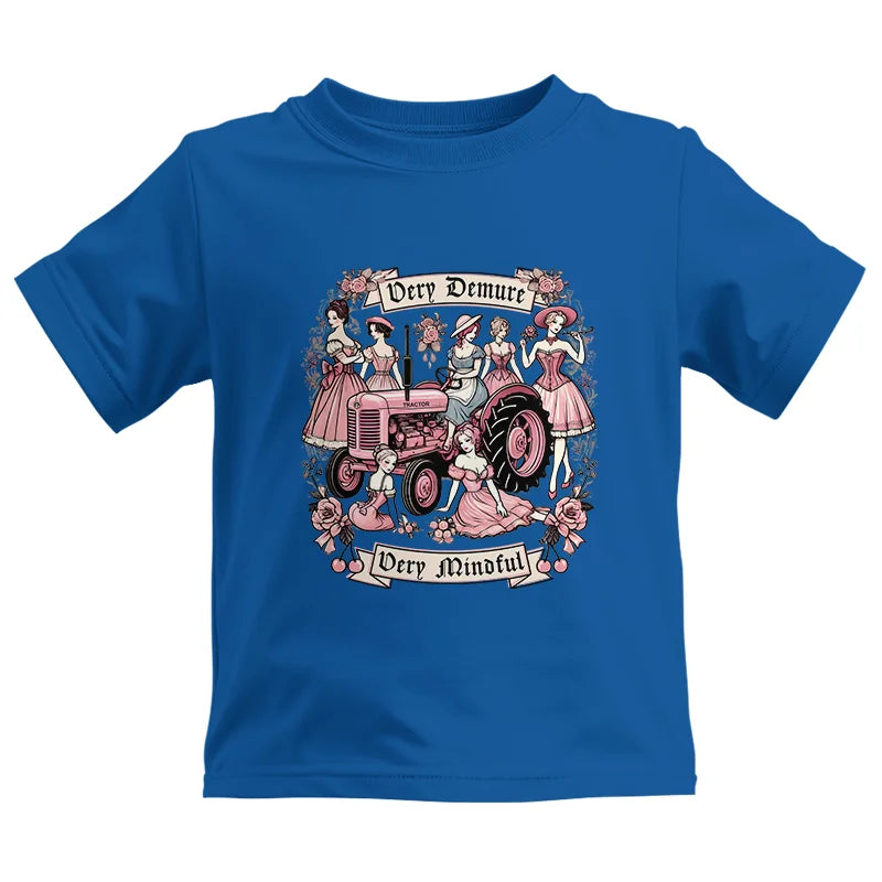 Image of Very Demure Very Mindful Tractor - Kids Heavy Cotton™ Tee