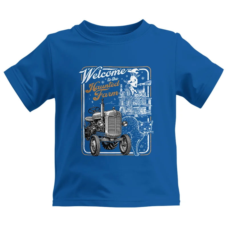 Welcome To The Haunted Farm 2 - Kids Heavy Cotton™ Tee