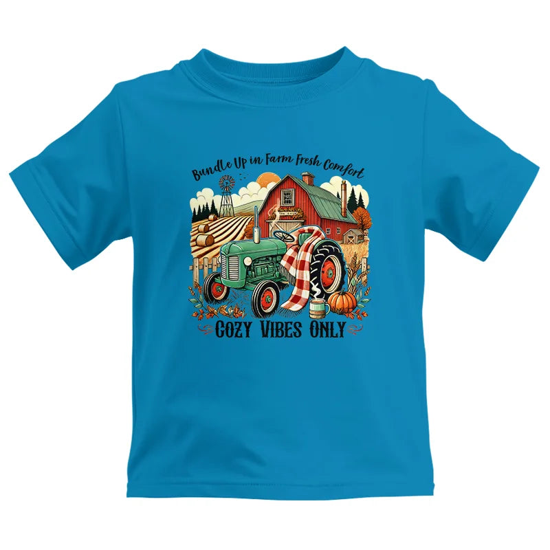 Bundle Up in Farm Fresh Comfort_Cozy Vibes Only - Kids Heavy Cotton™ Tee