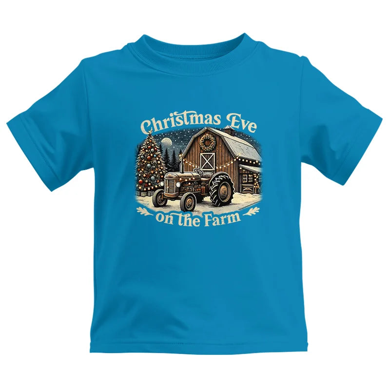 Christmas Eve On The Farm 2 - Kids Heavy Cotton™ Tee