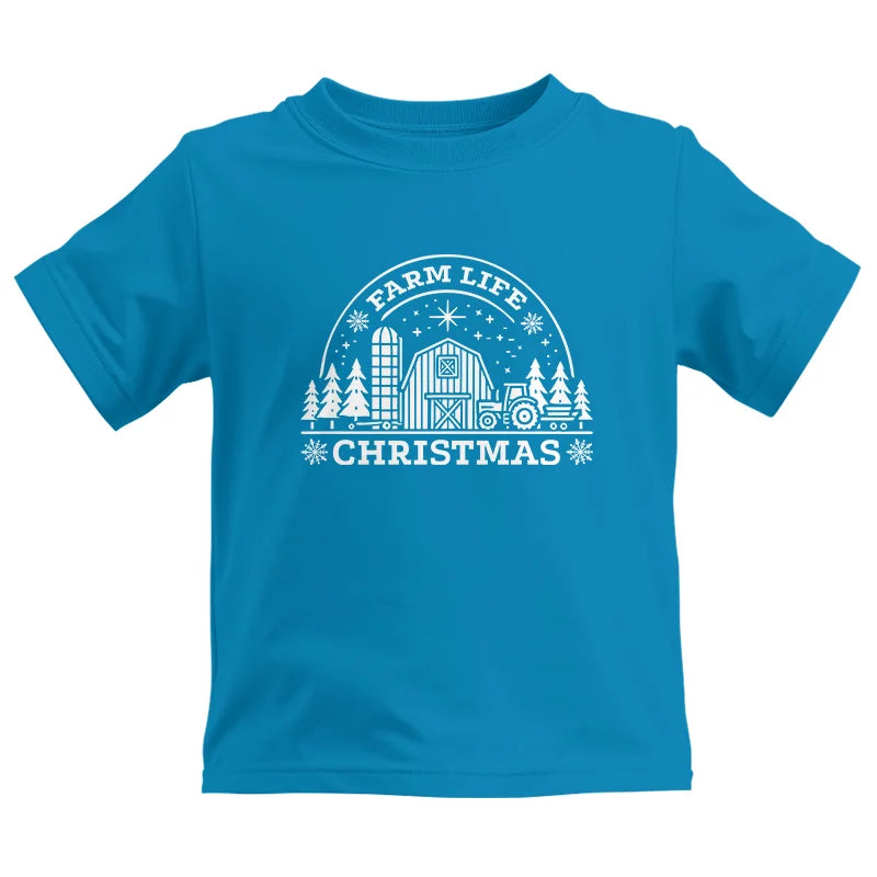 Farm Life Christmas 4 - Kids Heavy Cotton™ Tee