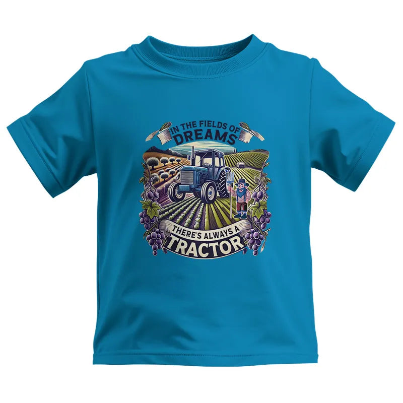 Image of In The Fields Of Dreams There's Always A Tractor 1 - Kids Heavy Cotton™ Tee