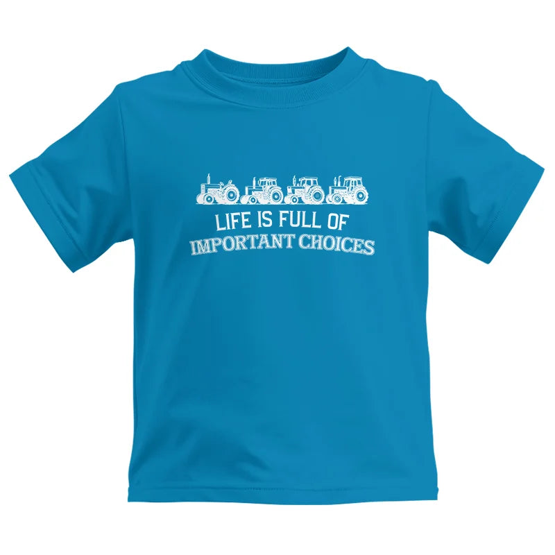 Life Is Full Of Important Choices 11 - Kids Heavy Cotton™ Tee