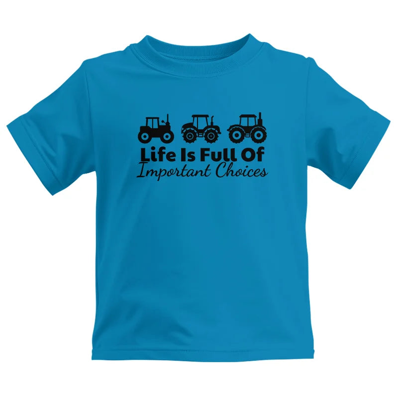 Image of Life Is Full Of Important Choices 19 - Kids Heavy Cotton™ Tee