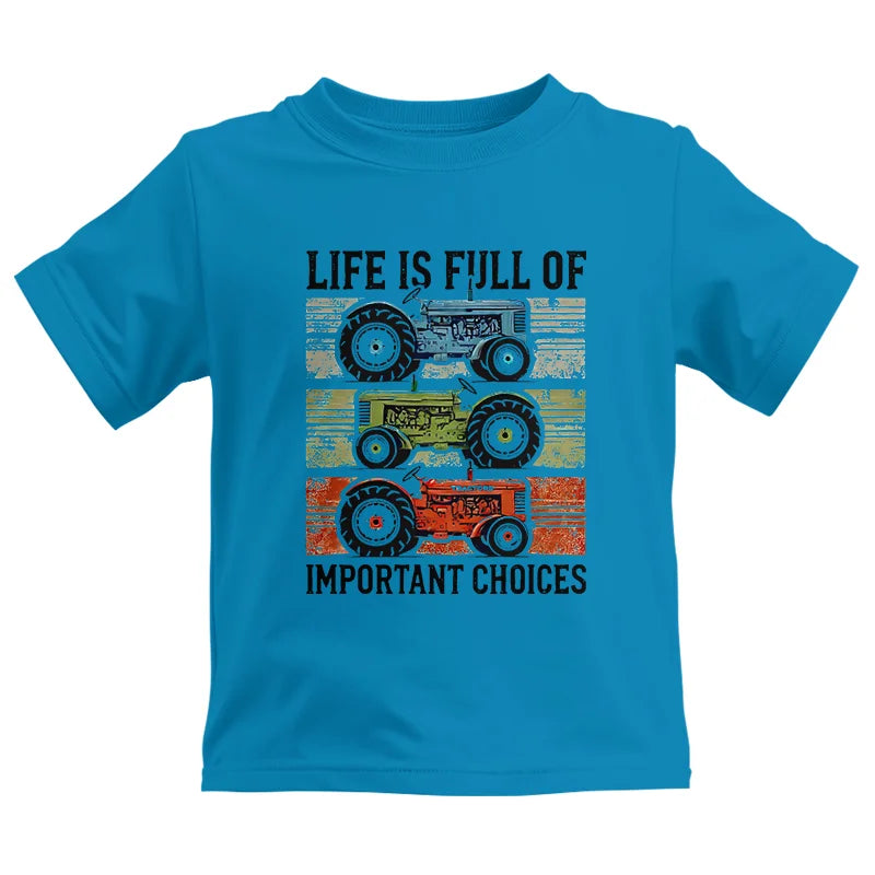 Image of Life Is Full Of Important Choices 3 - Kids Heavy Cotton™ Tee