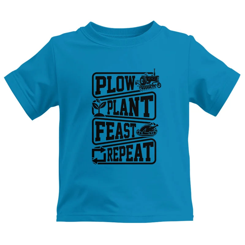 Plow Plant Feast Repeat 1 - Kids Heavy Cotton™ Tee