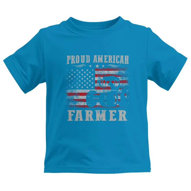 Image of Proud American Farmer - Kids Heavy Cotton™ Tee