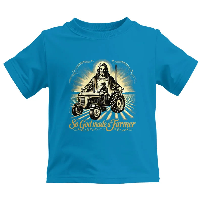 So God Made A Farmer 2 - Kids Heavy Cotton™ Tee