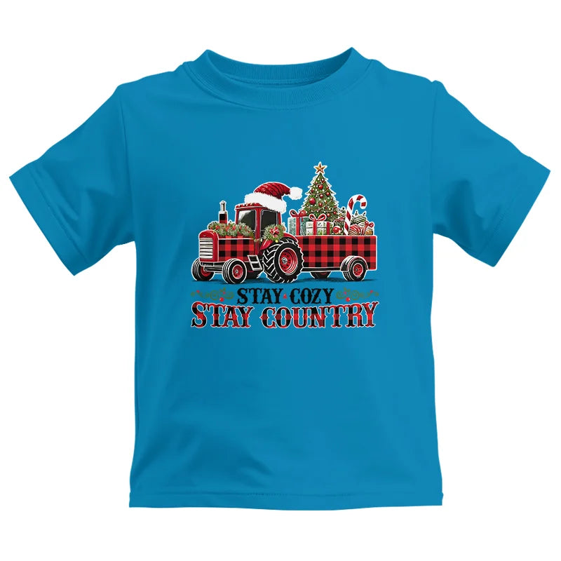 Stay Cozy Stay Country - Kids Heavy Cotton™ Tee