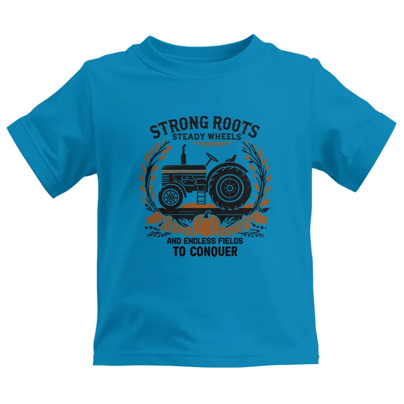 Thanksgiving Farmer Endless Fields To Conquer 3 - Kids Heavy Cotton™ Tee