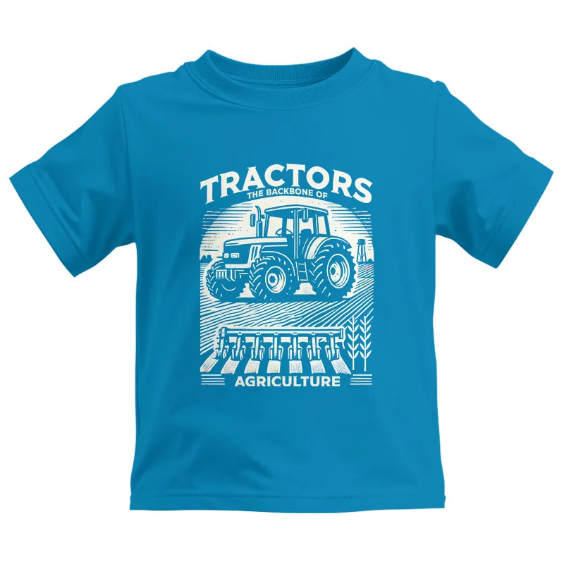 Image of Tractors The Backbone Of Agriculture - Kids Heavy Cotton™ Tee