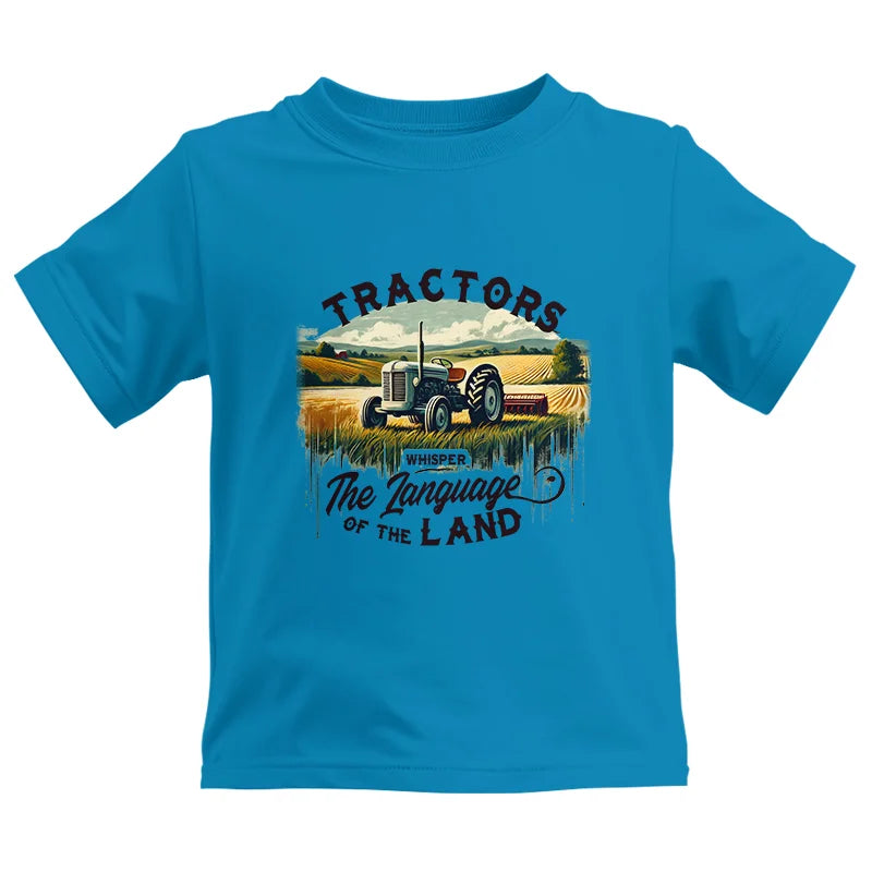 Tractors Whisper The Language Of The Land 2 - Kids Heavy Cotton™ Tee