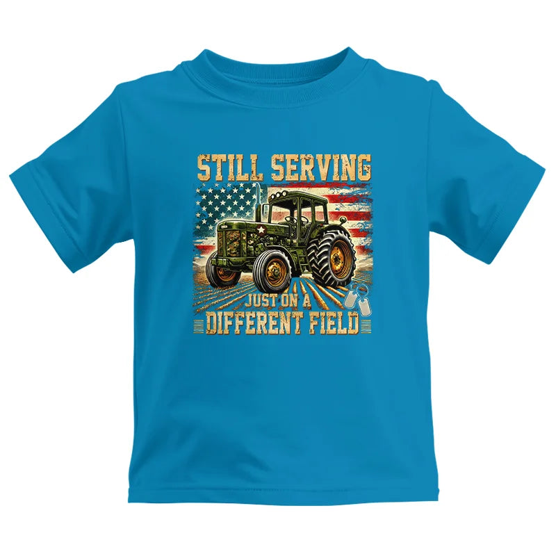 Image of Veteran Farmer Still Serving 7 - Kids Heavy Cotton™ Tee