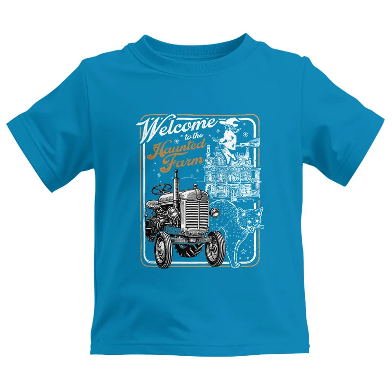 Welcome To The Haunted Farm 2 - Kids Heavy Cotton™ Tee