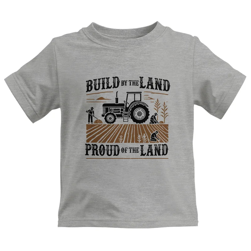 Built By The Land_Proud Of The Land - Kids Heavy Cotton™ Tee