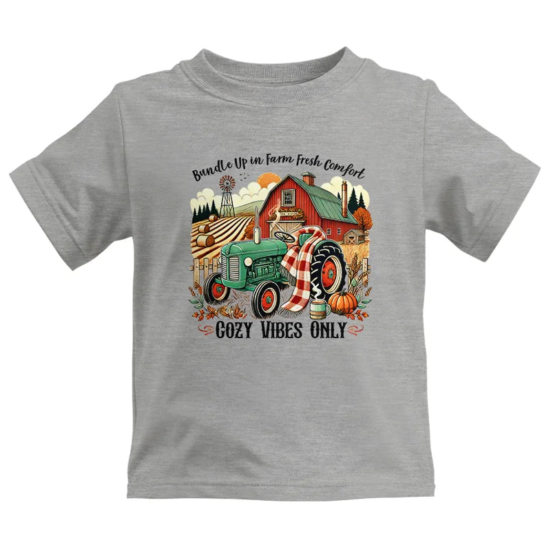 Bundle Up in Farm Fresh Comfort_Cozy Vibes Only - Kids Heavy Cotton™ Tee