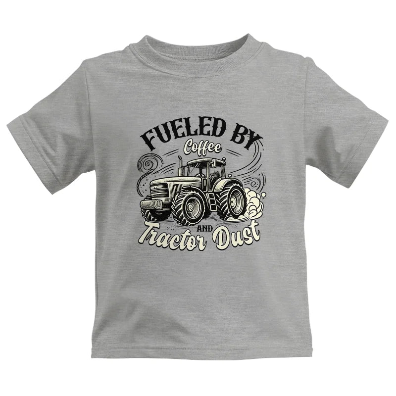 Fueled By Coffee And Tractor Dust 2 - Kids Heavy Cotton™ Tee