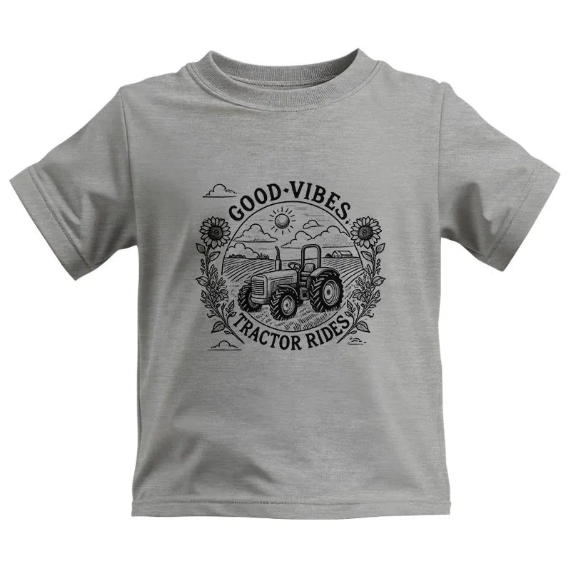 Image of Good Vibes Tractor Rides - Kids Heavy Cotton™ Tee